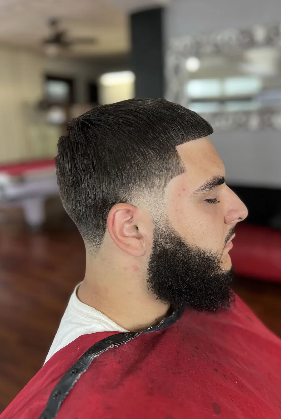 Scissor cut with flow